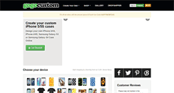 Desktop Screenshot of gogocustom.com